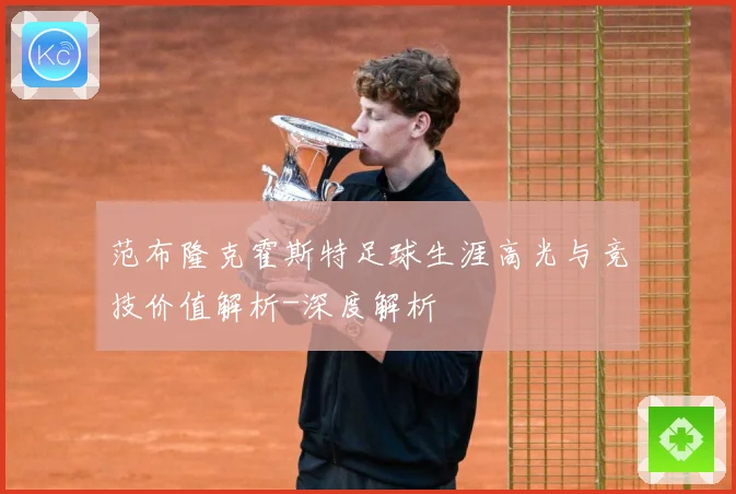 范布隆克霍斯特足球生涯高光与竞技价值解析-深度解析
